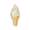 飲食小遊戲裝飾圖示：霜淇淋